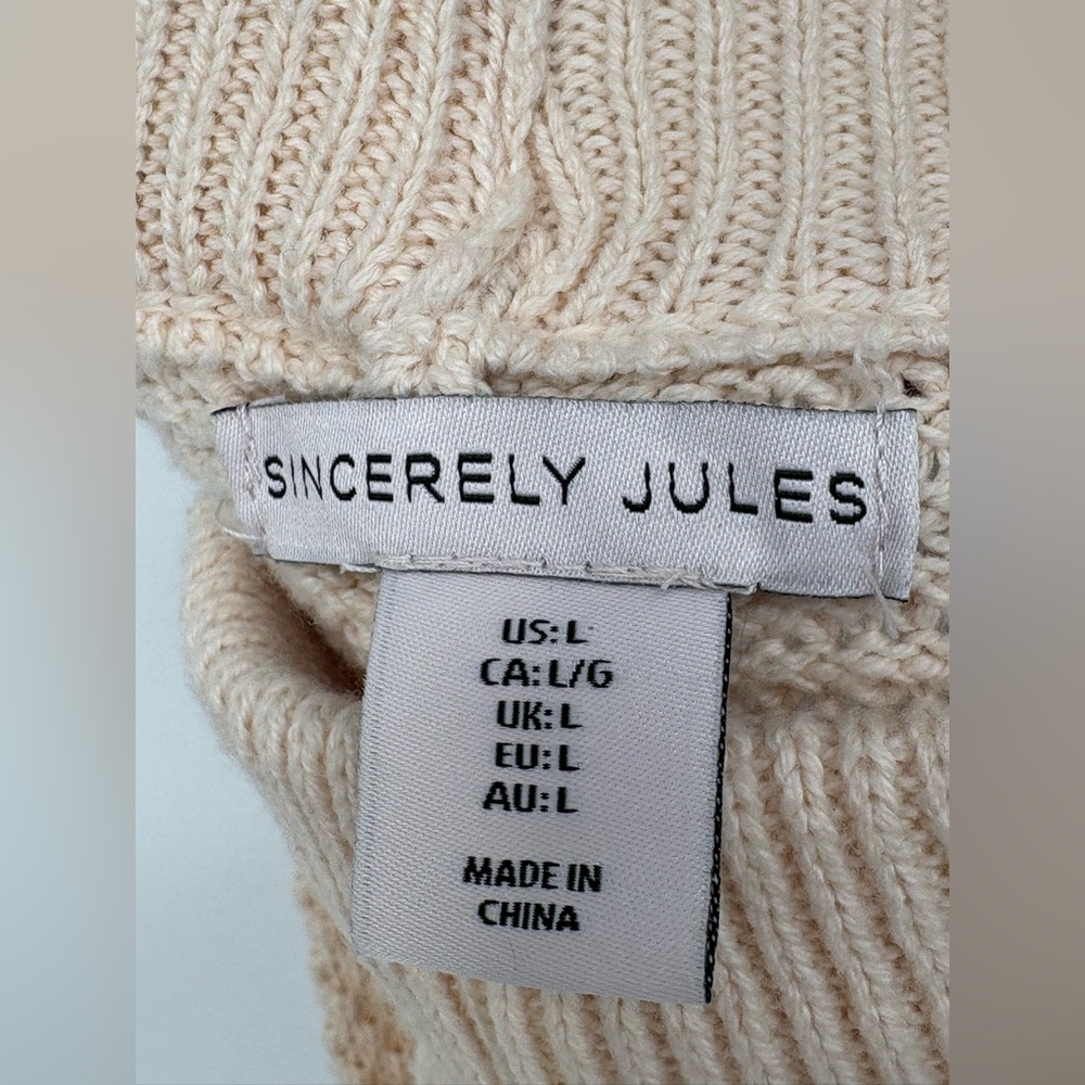 SINCERELY JULES Pants Waffle Textured Wide-Leg Women’s Large - Picture 5 of 8